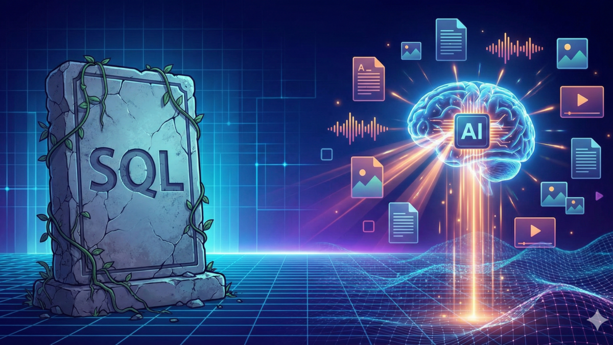 SQLが書けるだけでは不十分？AI時代に求められる「非構造化データ」の管理基盤とは