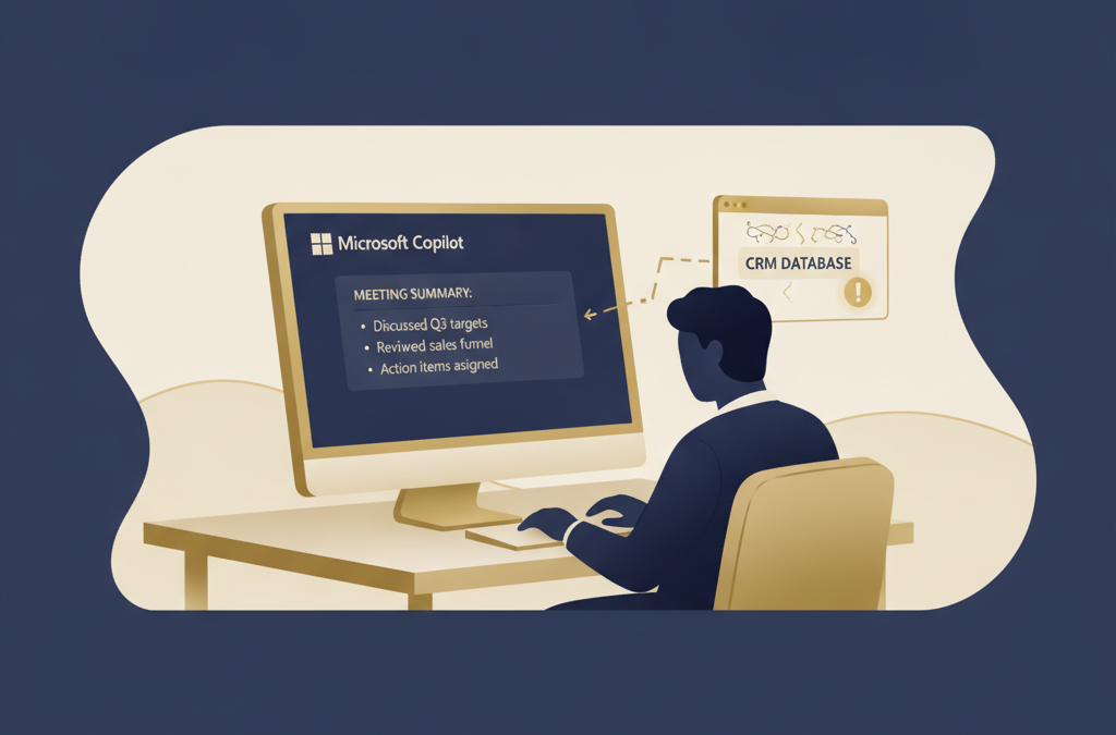 Microsoft Copilotが営業部門で使われない典型3パターンと構造的原因